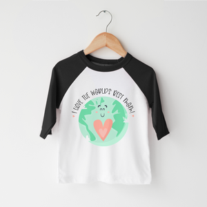 Worlds Greatest Mom Toddler Shirt - Cute Mother's Day Kids Shirt