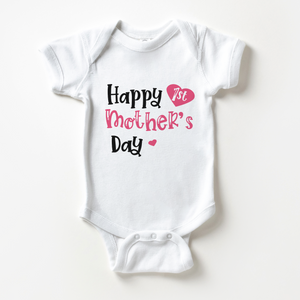 Personalized Happy Mother's Day Baby Girl Onesie - Cute