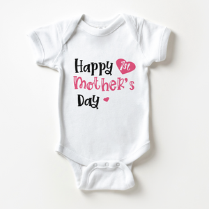 Personalized Happy Mother's Day Baby Girl Onesie Cute