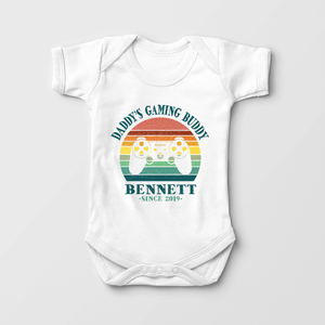 Daddy's Gaming Buddy - Baby Onesie
