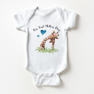 Personalized Happy Mother's Day Baby Boy Onesie - Cute