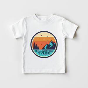 Personalized Adventurer Boys Toddler Shirt - Cute Kids Shirt