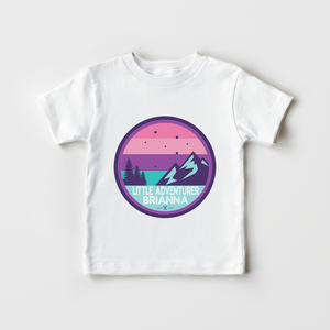 Personalized Adventurer Girls Toddler Shirt - Cute Kids Shirt