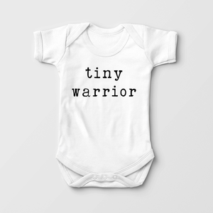 Tiny Warrior Baby Onesie - Nicu Graduate