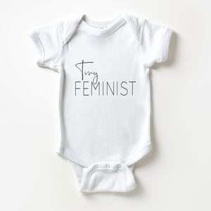 Tiny Feminist Baby Onesie - Activist Bodysuit