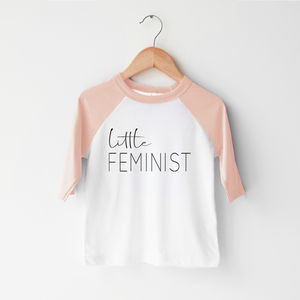 Little Feminist Shirt - Minimalist Toddler Girl Shirt