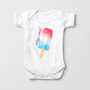 4th Of July Onesie - Stay Cool Popsicle Baby Onesie