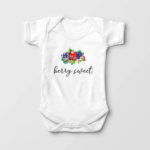 Berry Sweet - Boho Wildflower Baby Onesie