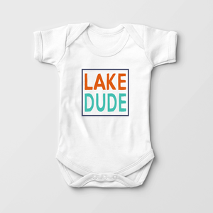 Lake Dude Toddler Boys Shirt - Lake Life Toddler Shirt