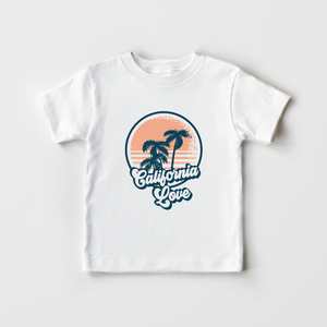 California Love Shirt - Retro Summer Toddler Shirt