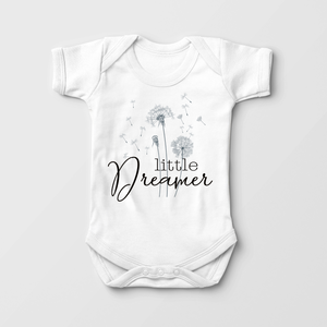 Little Dreamer Baby Onesie - Boho Wildflower Baby Onesie