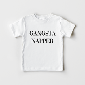 Gangsta Napper Shirt - Cute Hipster Toddler Shirt