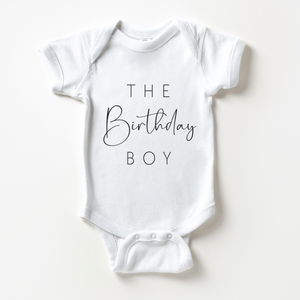 Birthday Boy Baby Onesie - Minimalist Birthday Boy Onesie