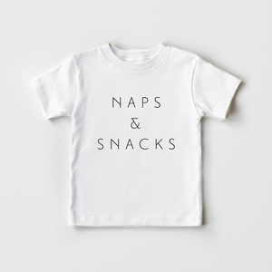 Naps And Snacks Toddler Shirt - Cute