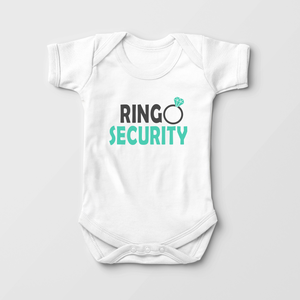 Ring Security Babe Onesie - Cute Ring Bearer Bodysuit