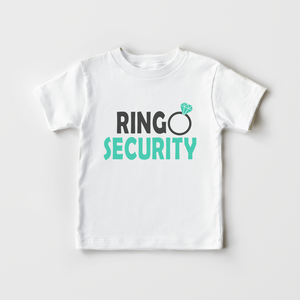 Ring Security Kids Shirt- Cute Ring Bearer Shirt