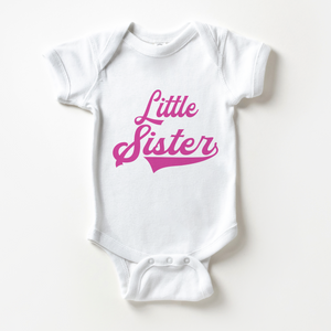Personalized Little Sister Est Baby Onesie - Cute