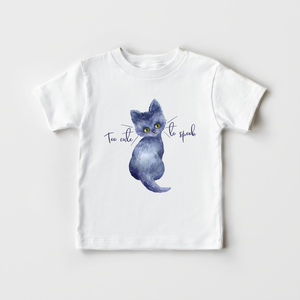 Too Cute To Spook Toddler Shirt - Halloween Kids Shirt