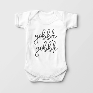 Gobble Gobble Baby Onesie - Cute Thanksgiving Bodysuit