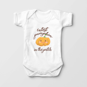 Cutest Pumpkin In The Patch - Fall Baby Onesie