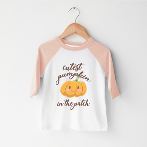Cutest Pumpkin In The Patch Toddler Shirt - Cute Fall Shirt