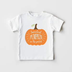 Sweetest Pumpkin Kids Shirt - Cute Fall Toddler Shirt