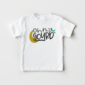 Oh My Gourd Toddler Shirt - Cute Fall Kids Shirt