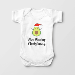 Avo Merry Christmas - Avocado Baby Onesie