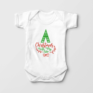 Christmas With My Tribe Baby Onesie