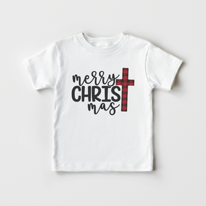 Merry Christmas Toddler Shirt - Cute Religious Kids Shirt