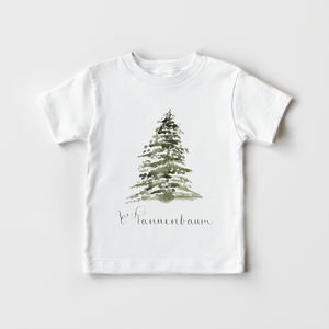 O Tannenbaum Toddler Shirt - Cute Chirstmas Tree Kids Shirt