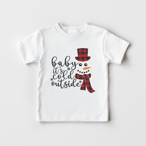 Baby It's Cold Outside Kids Shirt - Cute Winter Shirt