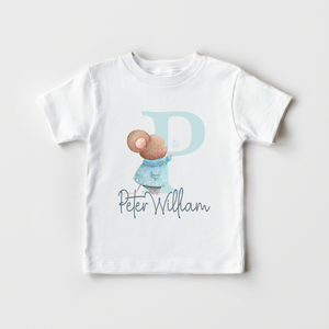 Personalized Mouse Toddler Shirt - Cute Name Kids Shirt