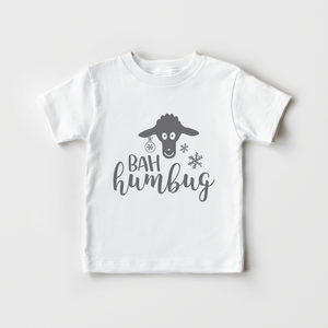 Bah Humbug Toddler Shirt - Cute Sheep Christmas Shirt