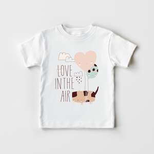 Love Is In The Air - Boho Valentines Toddler Shirt