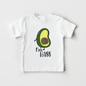 Nice Hass Toddler Shirt - Funny Avocado Kids Shirt