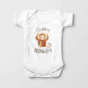 Chunky Monkey - Cute Money Baby Onesie
