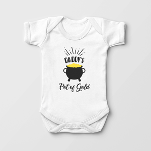 Daddy's Pot Of Gold - St Patrick's Day Baby Onesie