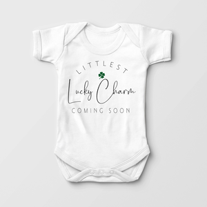 Littlest Lucky Charm Announcement - Baby Onesie