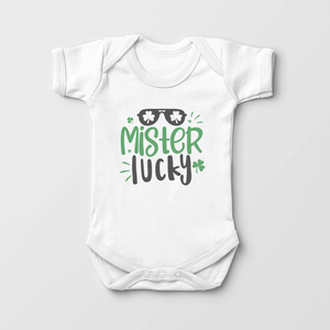 Mister Lucky - Cute St Patrick's Day Baby Onesie