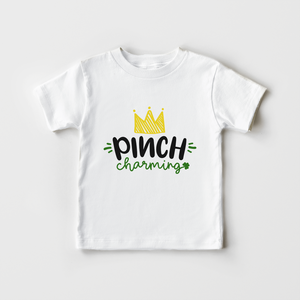Pinch Charming Kids Shirt - Funny St Patricks Day Toddler Boy Shirt