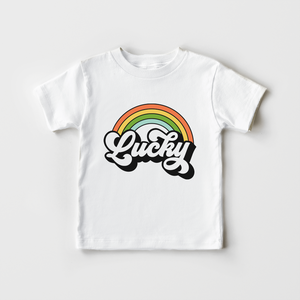 Lucky Rainbow Kids Shirt - St Patricks Day Toddler Shirt