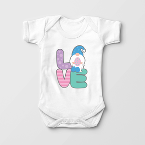 Easter Baby Onesie - Love  Gnome