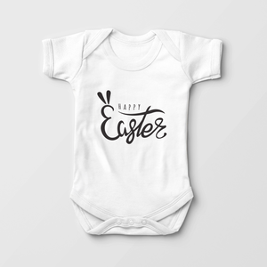Happy Easter Baby Onesie - Unisex Easter Bodysuit