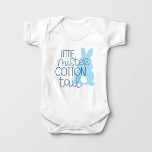Easter Baby Boy Onesie - Little Mister Cotton Tail