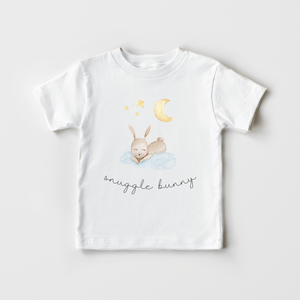 Snuggle Bunny Girls Shirt - Cute Bunny Toddler Girls Shirt