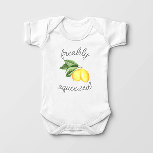 Freshly Squeezed Baby Onesie - Cute Lemon Bodysuit