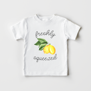 Freshly Squeezed Toddler Shirt - Cute Lemon Kids Shirt