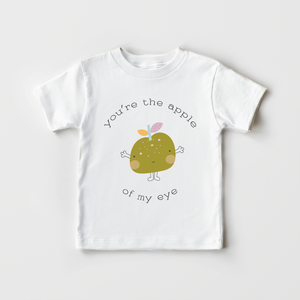 You Are The Apple Of My Eye Toddler Shirt - Cute Vegan Kids Shirt