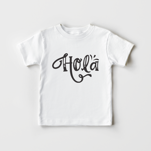 Hola Toddler Shirt - Cute Spanish Kids Shirt